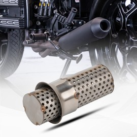 RIDLOG Motorcycle DB Killer 51mm Universal Muffler Silencer Baffle Removable Noise Eliminator Motorcycle Exhaust Pipe Muffler Fit for Harley Honda Kawasaki Suzuki Yamaha (Air Hole Model)