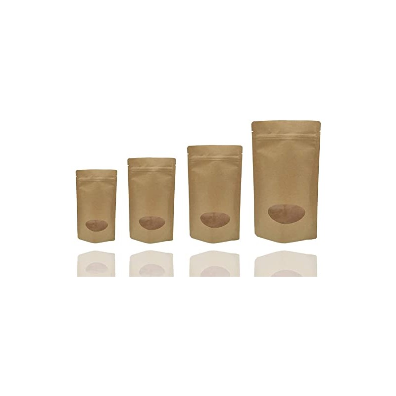 Jamo Solutions | 50pcs, 250ml | Tear Notch Kraft Paper