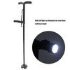 Folding Walking Cane with LED Light Anti Slip Bottom 360