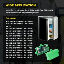 YEHERIT RV Refrigerator Main Power Control Circuit Board Compatible with Dometic 2 & 3 Way RV Parts, Replace for 3850415.01