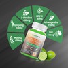 Moringa Gummies for Men with Gingseng L-Citrulline Ashwagandha CZQ10 Zinc
