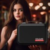 COLCASE Fireproof Money Box with Lock, Hard Case Cash Organizer