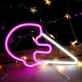 LED Ice Cream Neon Signs Ice Cream Neon Light Cute Neon Night Lights Room Decor Light Battery or USB Powered Art Decorative Lights Indoor for Summer Party Home Bedroom Office Dorm Kid Children Gift