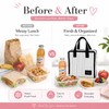 Insulated Lunch Bag for Work & Picnics – Portable Water-Resistant