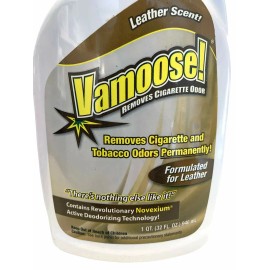 Vamoose! Smoke Odor Remover, Leather Scent, 32-ounce