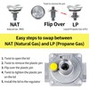 BurnTouch Gas Regulator 7010-5010 1/2 PSIG 1/2" NPT Natural Gas