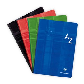 Calligraphe 9149C Notebook / Address Book with Soft Cover, DIN A4, Squared, 96 Sheets, Assorted Colours, Pack of 1