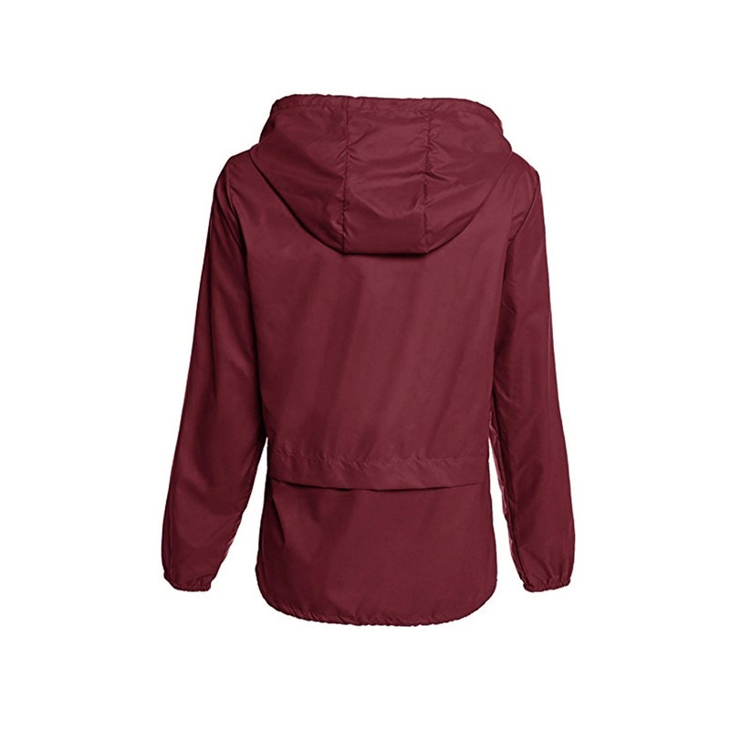 Avoogue Rain Jackets Women Lightweight Waterproof Windproof Raincoat Packable Outdoor