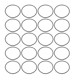 sourcing map Pack of 20 O Ring Sealing Rings Rubber Seal 42.4 mm AD 40 mm ID 1.2 mm Nitrile Rubber NBR Washer Seal Kit for Sealing Elements Tap Connector Repair Car