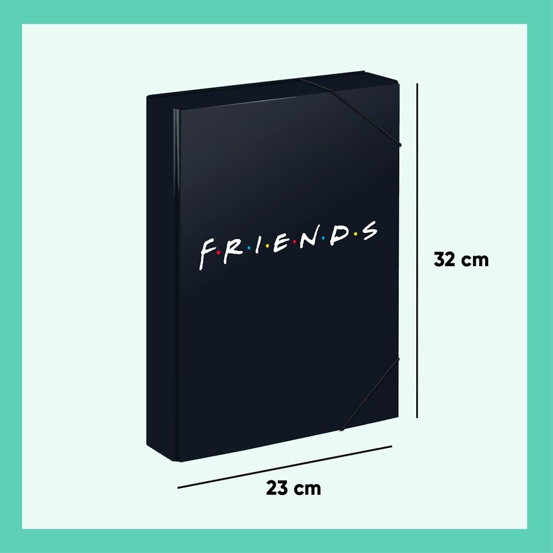 Baagl Notebook Box for School Bag - A4 Folder for