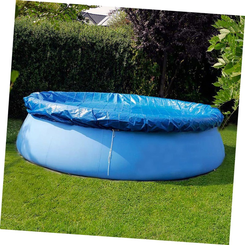Mipcase Round Pool Cover Durable Cover for Inflatable Frame Pools