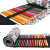 WWYSSZ 36 Holes Canvas Pencil Roll Roll, Pack of 2
