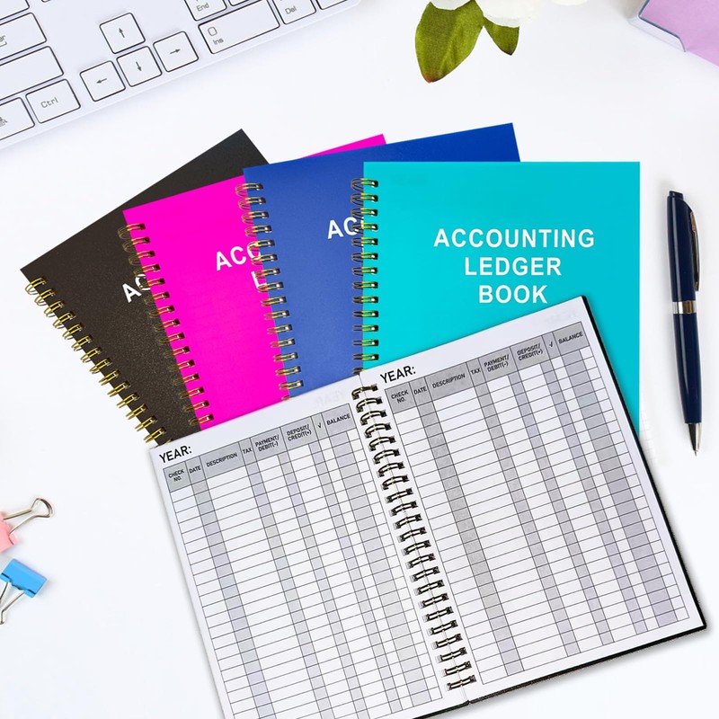 Checkbook Register - Check Register Book for Personal or Business,
