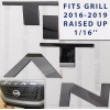 Advanced Trims MIRROR CHROME Letters Nissan Titan Hood Grill ABS