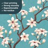 DECOWALL SG4-2213 Wall Sticker Birds on Tree Branch Blossoms Wall