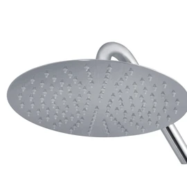 PULSE ShowerSpas 2001-250P Island Falls Stainless Steel Shower Head, Ultra Low-Profile, 10" (250mm), Polished Finish