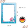 JuNa-Experten 12 Mini Notepads Mermaid Notepad Party Bag Guest Gift