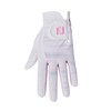 FootJoy Women's Golf Gloves, Staycool EX, Ambidextrous, White/Pink, 8.3 inches