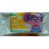 Sesame Street Shea Butter Baby Wipes, 120 Count, White, Large