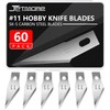 Jetmore 60 Pack Exacto Knife Blades 11, Craft Knife Blades