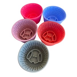 Lickpot, Slow Feeder Bowl for Dogs, Lick Bowl, Enrichment Bowl (Sage Green)