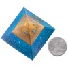 TUMBEELLUWA 2” Reiki Orgone Energy Pyramid Generator Healing Crystal Yoga