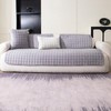 MDSASFD Velvet Couch Cover, Washable Sectional Sofa Cover, Anti Slip