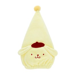 Marushin Towel Cap, Swimming for Kids, Sanrio Pom Pom Pudding, Pudding Cap, Hair Dry Towel, Hair Absorbent, Quick-Drying, Towel, Girls, Boys, Characters, Swimming, Sea 3765005000