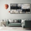 Wall Art Abstract Canvas Painting Black Grey Wall Decor Modern