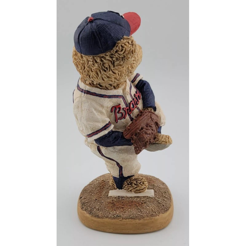 Cooperstown Bears Atlanta Braves 1995 The Windup Ceramic Cooperstown Bear