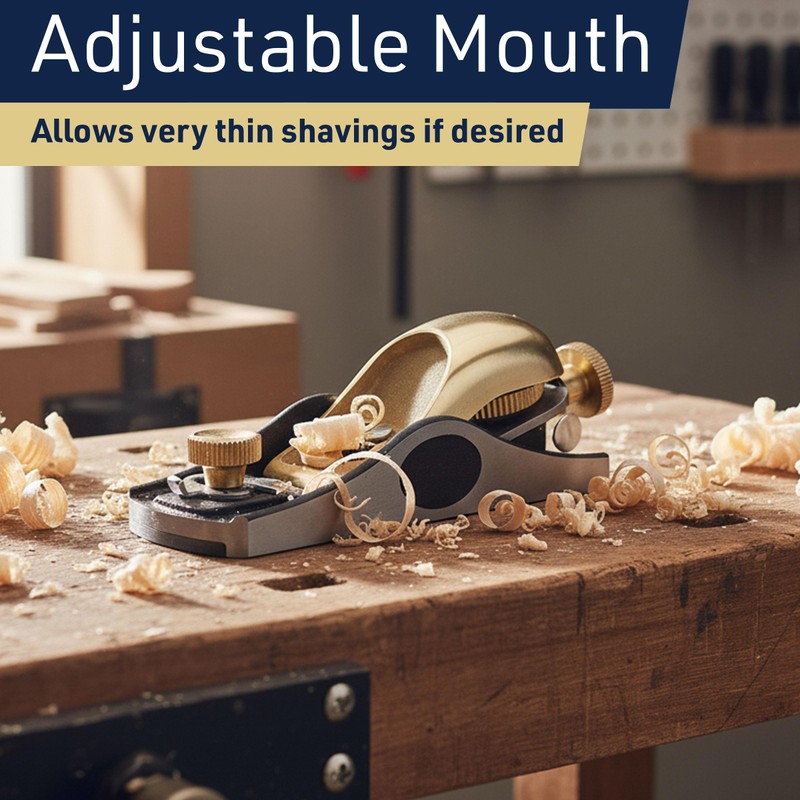 Low Angle Block Plane - Wood Planer Hand Tool with