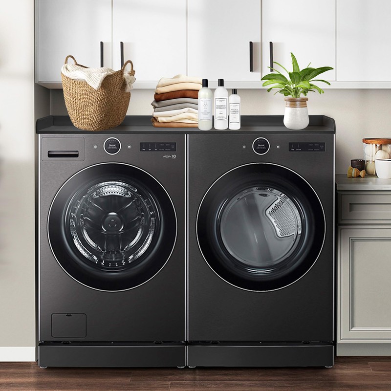 Royxen Washer Dryer Countertop with Solid Wood Core,54“W x 27.5D