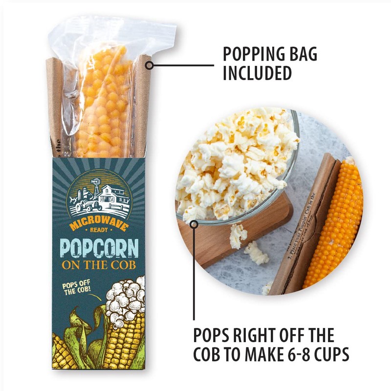 Rada Popcorn on the Cob Mix, Pack of 3