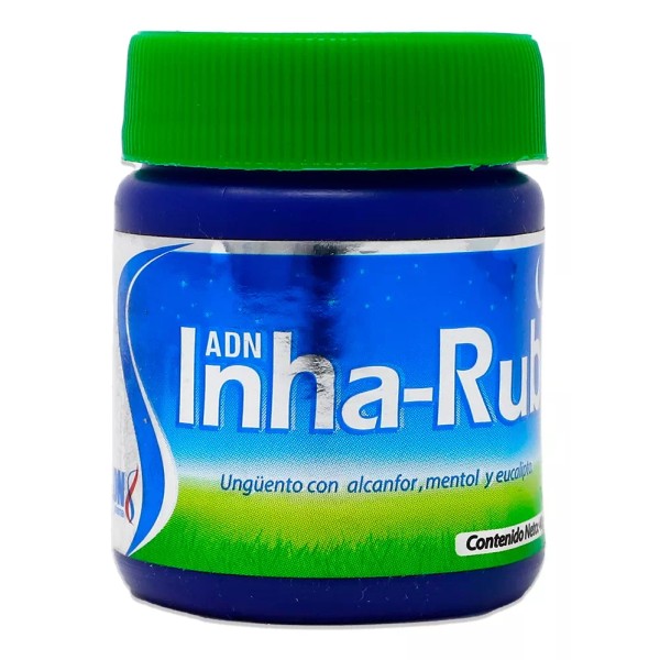 Adn Pharma Inha-rub, Ungüento Con Alcanfor, Mentol Y Eucalipto, 40 G, A