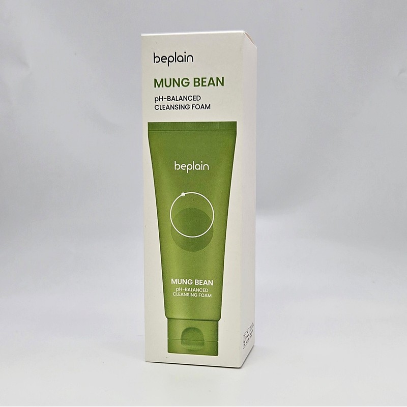 non-plane Be-Plain Mung Bean Mildly Acidic Cleansing Foam 160ml /