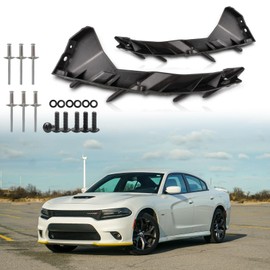 Bumper Bracket for 2015-2023 Dodge Charger Front Bumper Brackets Driver and Passenger Side Bumper Cover Brackets Set Replace# 68226533AA, 68226532AA, CH1042111, CH1043111