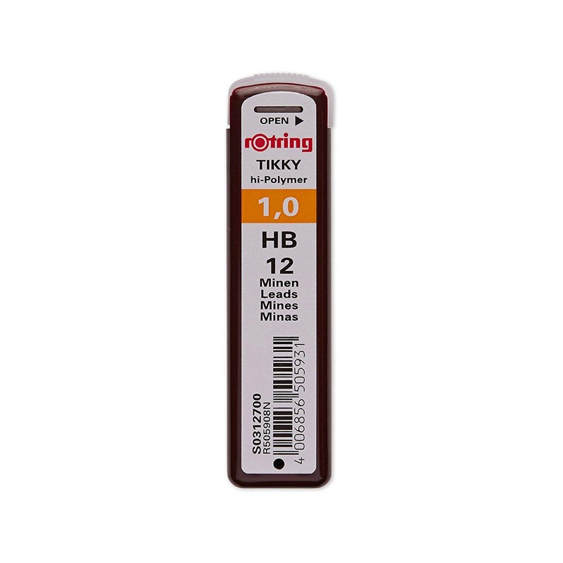 rOtring Tikky Mechanical Pencil (Black Barrel, Set of 4) HB