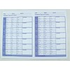 Hygi First Temperature Log Book A5 for recording appliance temperatures