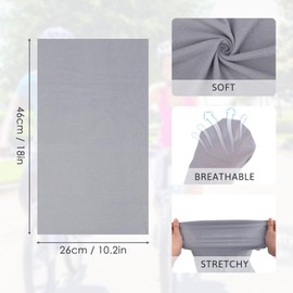 kilofly 6/8 pc Multi-purpose Seamless Headwear Bandanas Mixed Set Value Pack