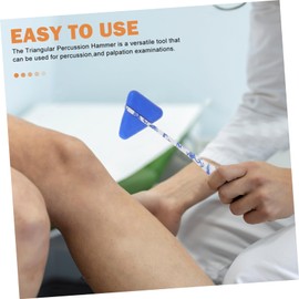 Mikinona Medical Reflex Hammer Multifunctional Diagnostic Tool for Accurate Clinical Testing Essential Percussion Hammer for Medical Professionals Easy to Clean