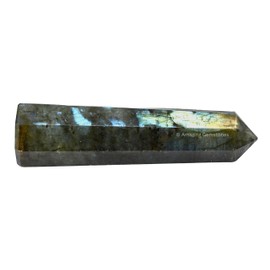 Labradorite Crystal Towers ~ Natural Healing Crystal Point Obelisk for Reiki Healing and Crystal Grid (3" to 4" INCH)