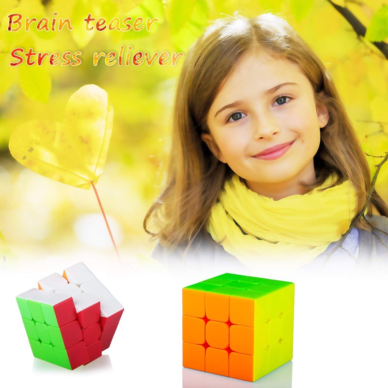 Maomaoyu Speed Magic Cube Stickerless 3x3 3x3x3 Smooth Magic Cube