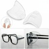 AIMALL 4 Pairs Clear Eye Goggles Side Shields Protection Universal
