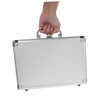OSALADI Aluminum Alloy Briefcase for Makeup Tools Storage Strong Hard
