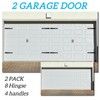 Magnetic Garage Door Hardware,Garage Door Magnetic Decorative Hardware 8 Hinges