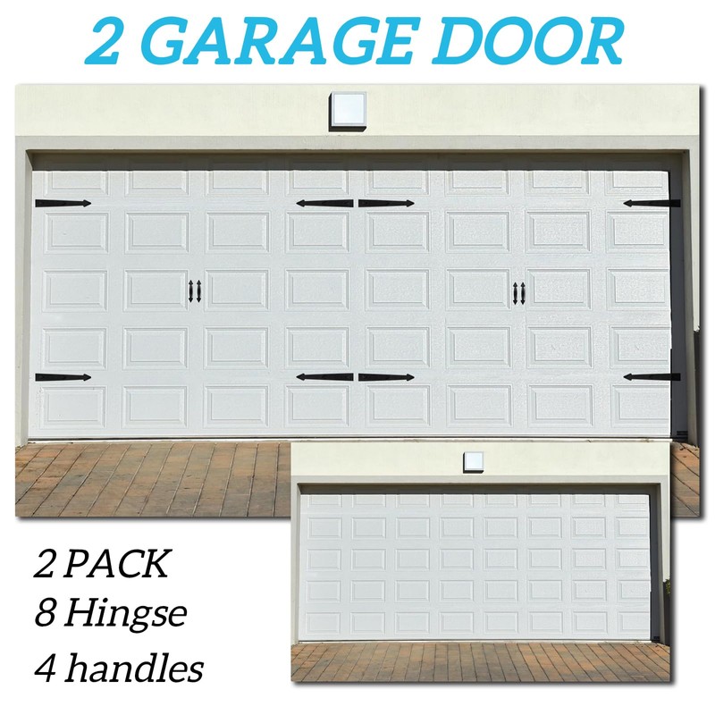 Magnetic Garage Door Hardware,Garage Door Magnetic Decorative Hardware 8 Hinges