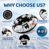 Inflatable Snow Tubes for Kids and Adults, Cold-Resistant Thickened Heavy