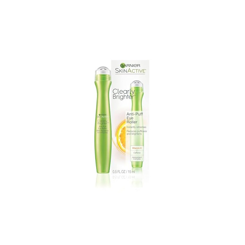 Garnier Skin Renew Anti-Puff Eye Roller, 0.5 Oz