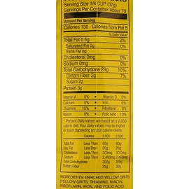 Moss Water Ground Yellow Corn Grits 5 Lbs