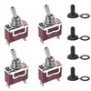 Waterproof Toggle Switch 12V, 30A SPST 2-Pin ON/Off Rocker Switch